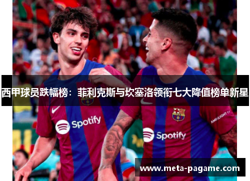 西甲球员跌幅榜：菲利克斯与坎塞洛领衔七大降值榜单新星